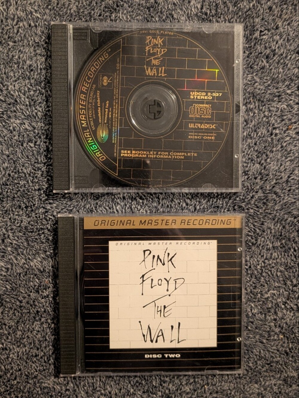 RARE ✨Pink Floyd Original Master Recording CD — MFSL Made In Japan 24k Gold Disc